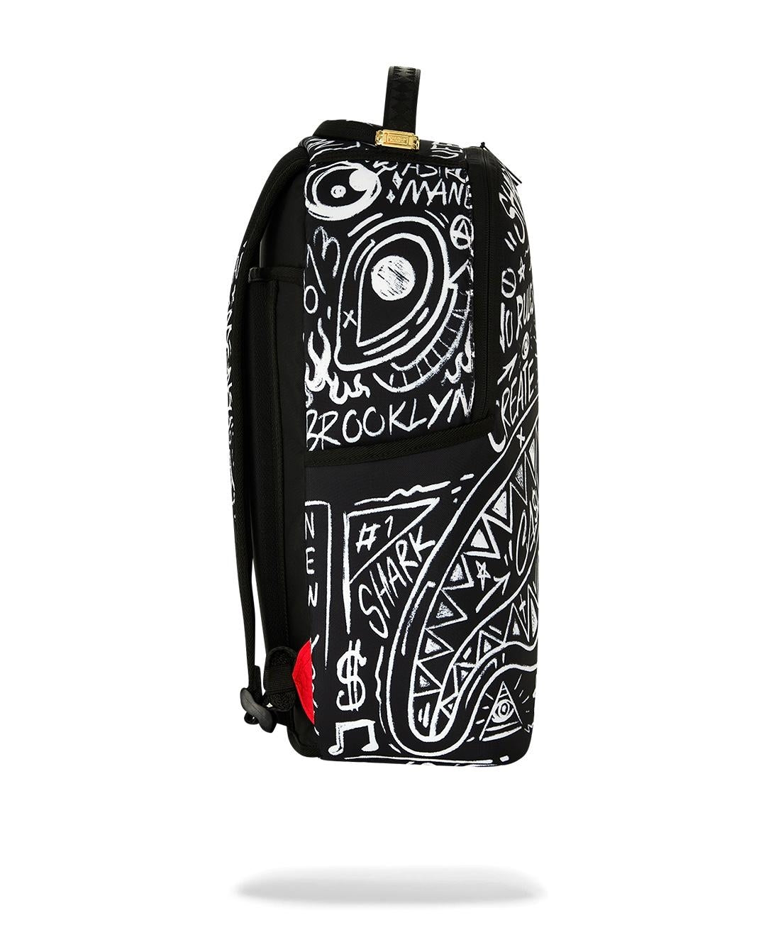 Zaino Sprayground nero CRAZY THOUGHTS BACKPACK 
