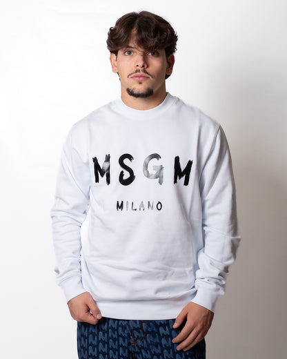 Felpa MSGM girocollo "Classic Logo"