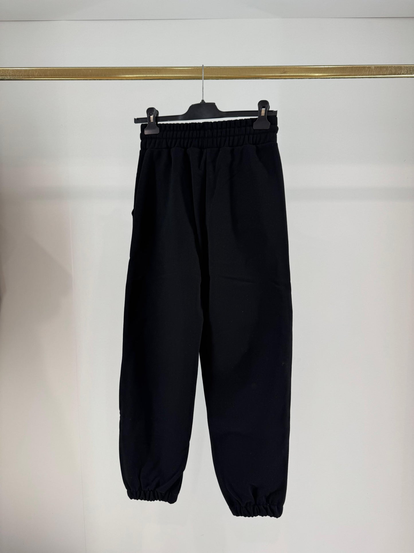 Pantalone Comme des Fuckdown in felpa con logo puffy donna