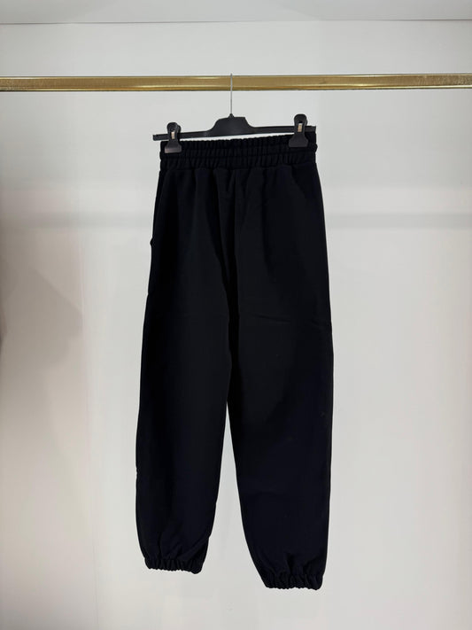 Pantalone Comme des Fuckdown in felpa con logo puffy donna