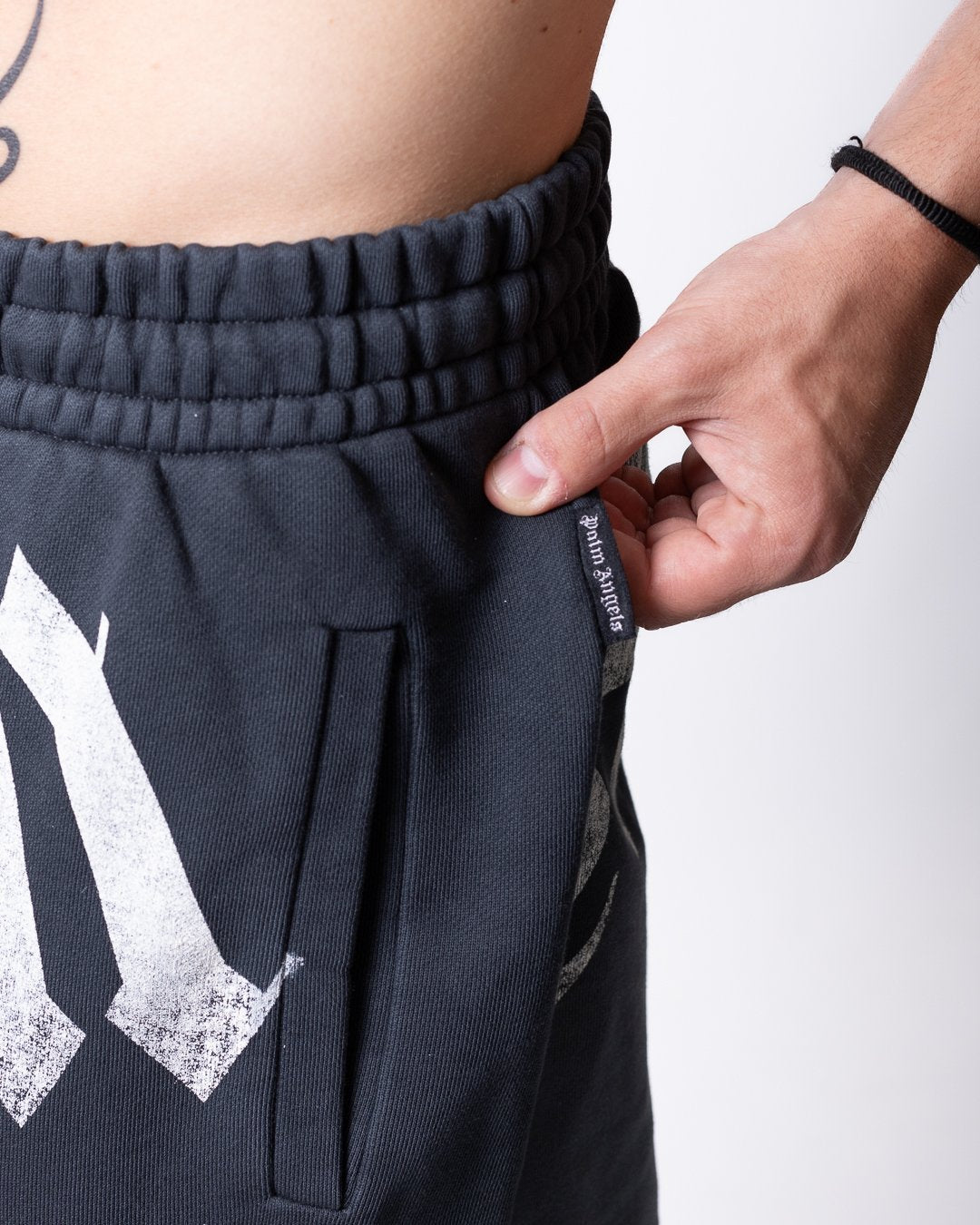 Pantalone Palm Angels "Curved Logo"