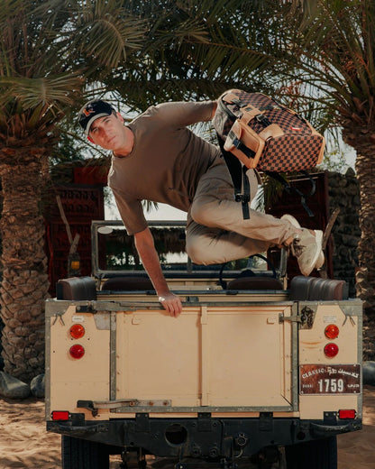 Zaino Sprayground marrone "Henny harness backpack" 