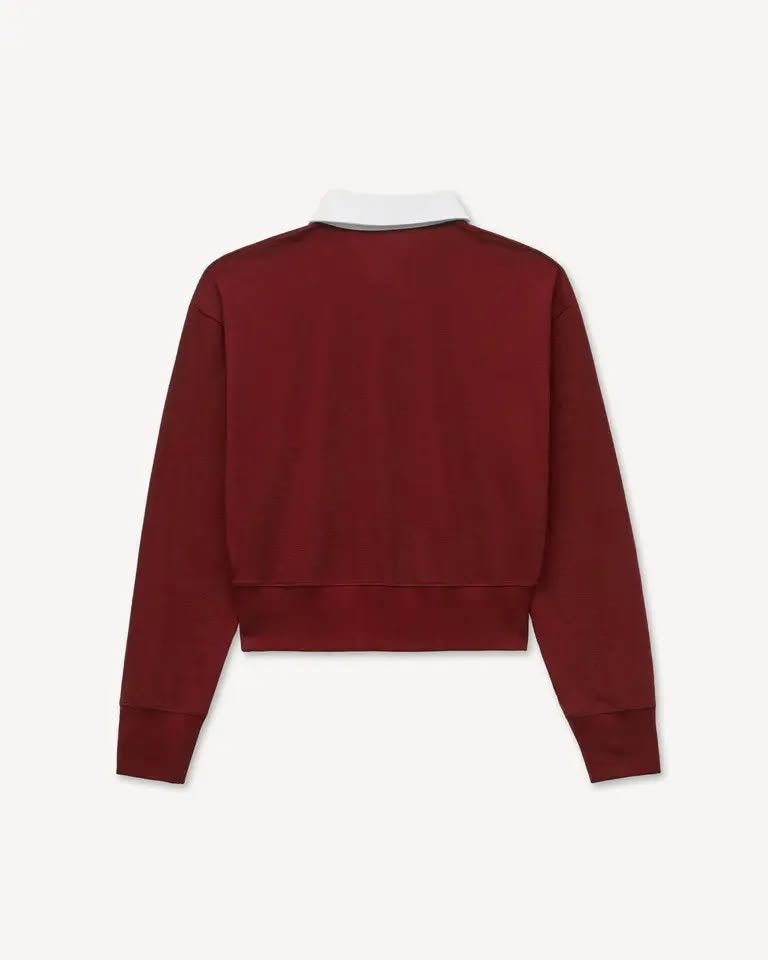Felpa polo Kenzo Paris logo ricamato