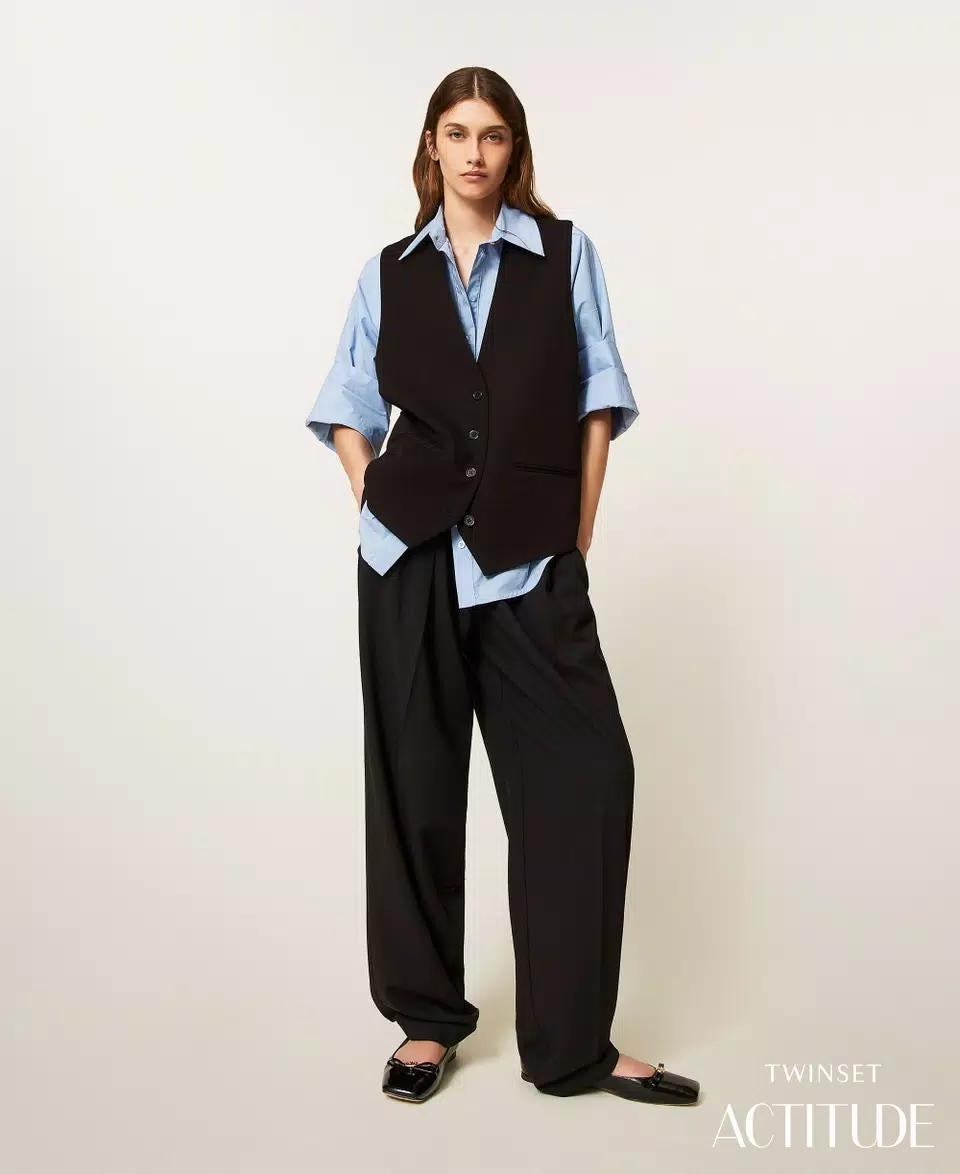 Pantalone Twinset Actitude chino donna