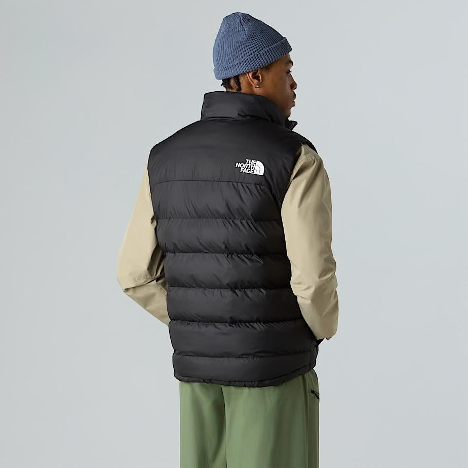 Gilet The North Face puffer con logo ricamato uomo