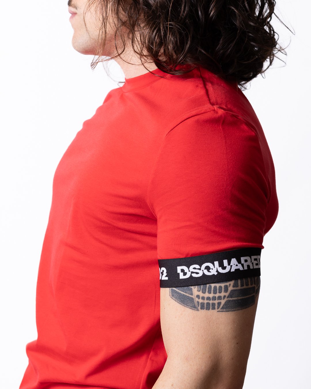 T-shirt Dsquared2 con fascia logata