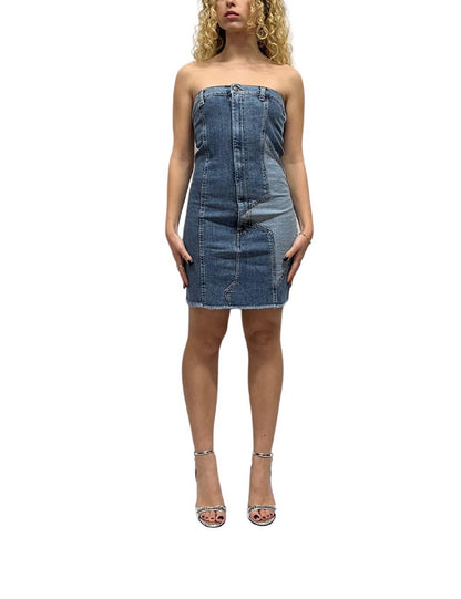 Abito Twinset Actitude in denim donna