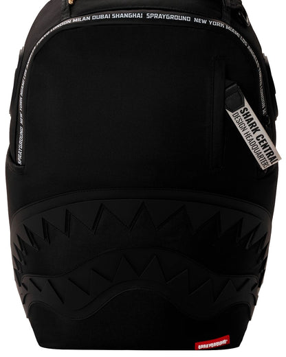 Zaino Sprayground nero SHARK CENTRAL PRINTED ZIP BACKPACK