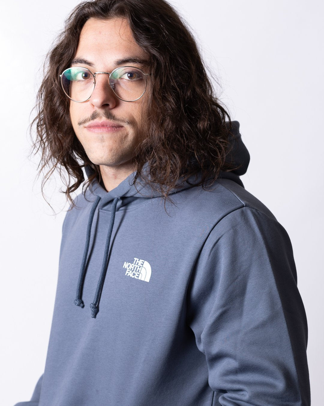 Felpa The North Face con cappuccio, maxi grafica e logo