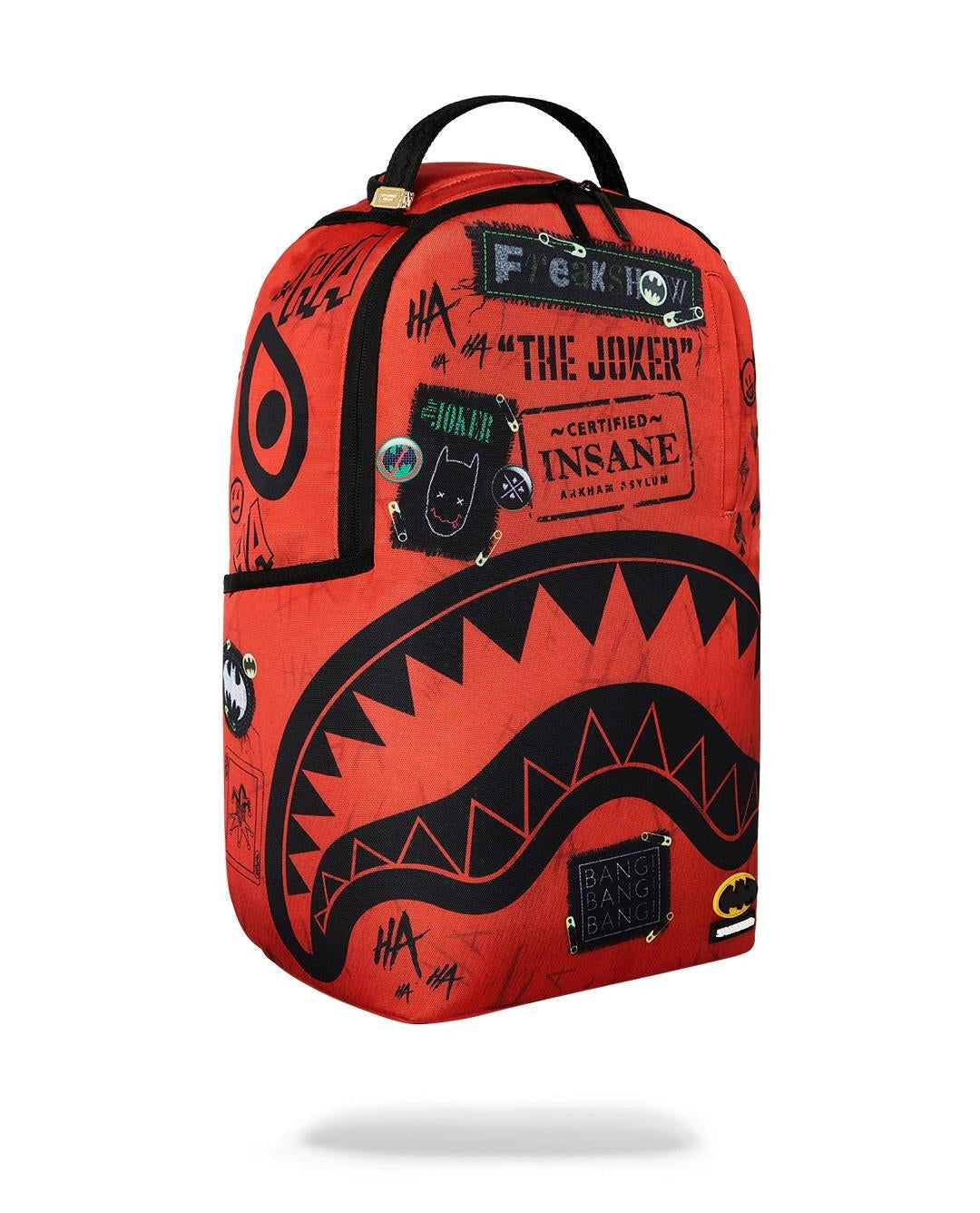 Zaino Sprayground rosso DC JOKER UPSIDE DOWN BACKPACK
