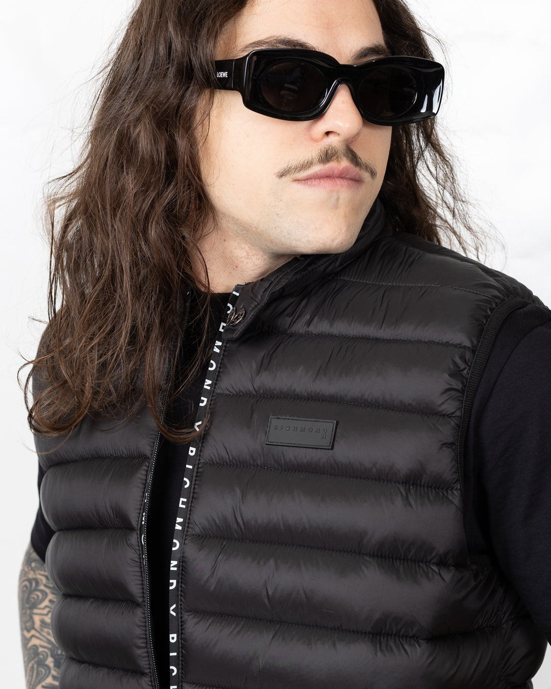 Gilet Richmond X logato uomo