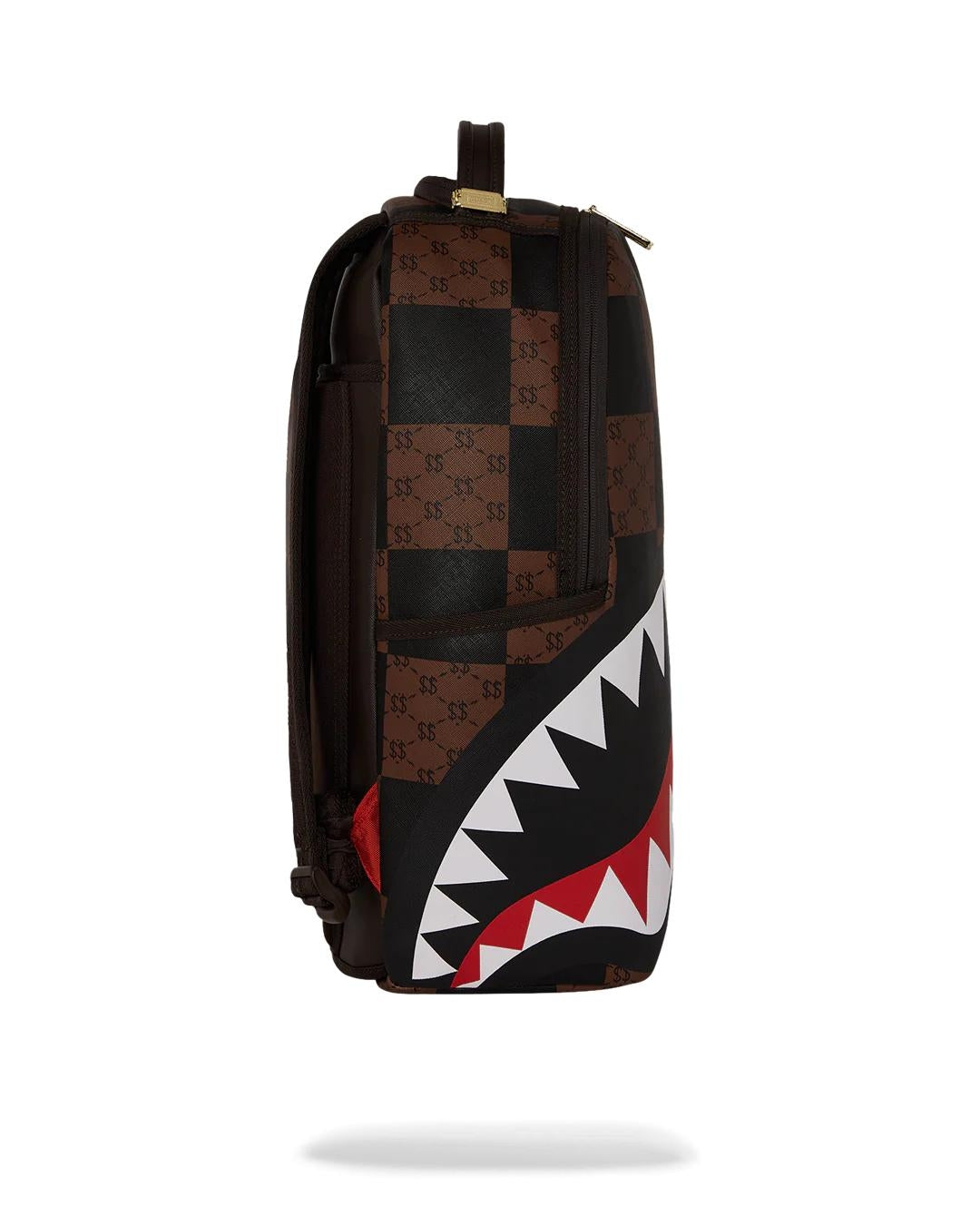 Zaino Sprayground marrone "Enlarged check paris backpack"