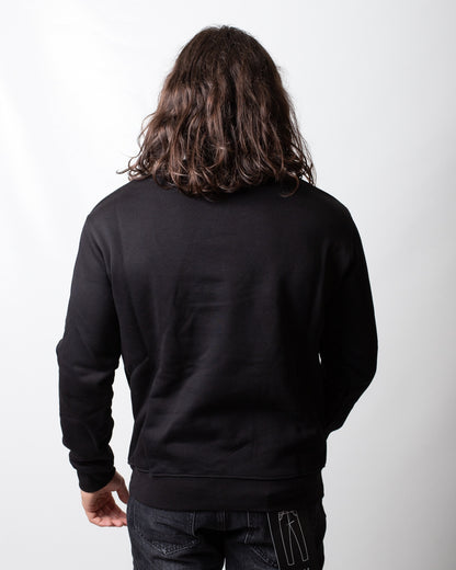 Felpa Gaelle girocollo con logo ricamato uomo