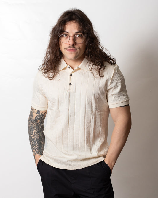 Polo Calvin Klein "Emblem Jacquard" uomo
