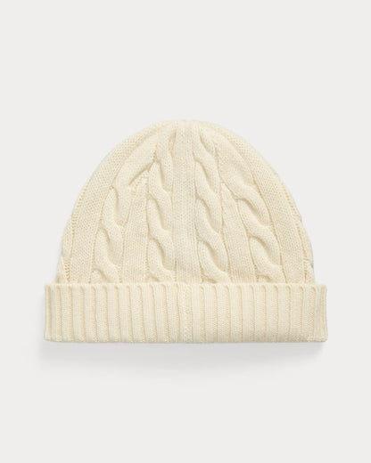 Cappello Polo Ralph Lauren in lana e cashmere con logo ricamato