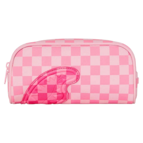 Pochette Sprayground rosa "Pink sharks in paris patch pouch" pencil pouch