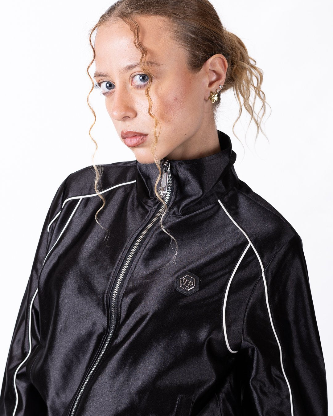 Felpa Philipp Plein "Laminated Tracksuit" donna