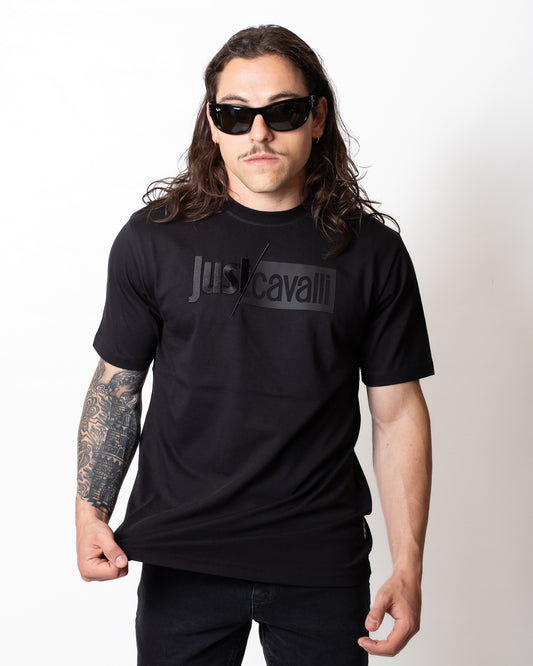 T-Shirt Just Cavalli "Logo Slash" uomo