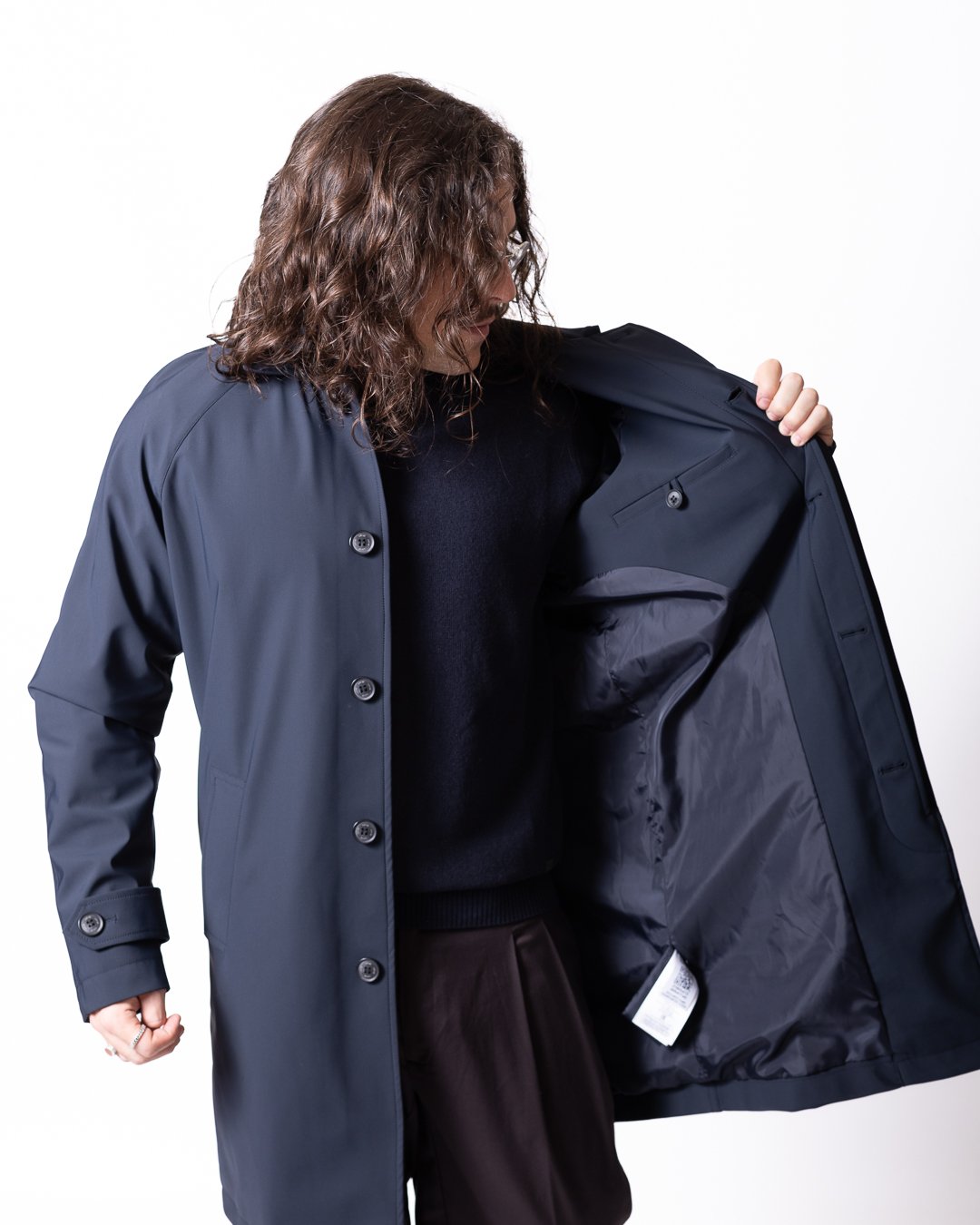 Trench Liu Jo lungo uomo