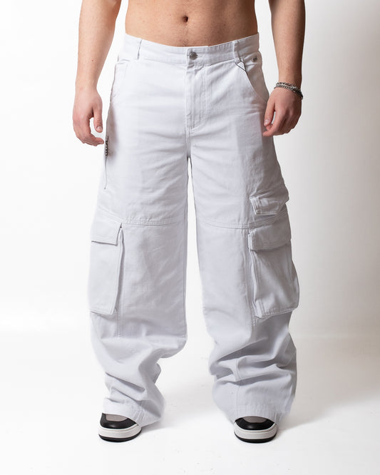 Pantalone GCDS cargo con zip uomo