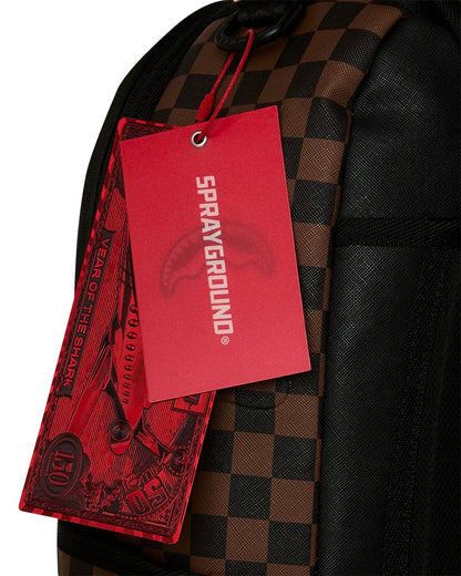 Zaino Sprayground marrone "Henny harness backpack" 