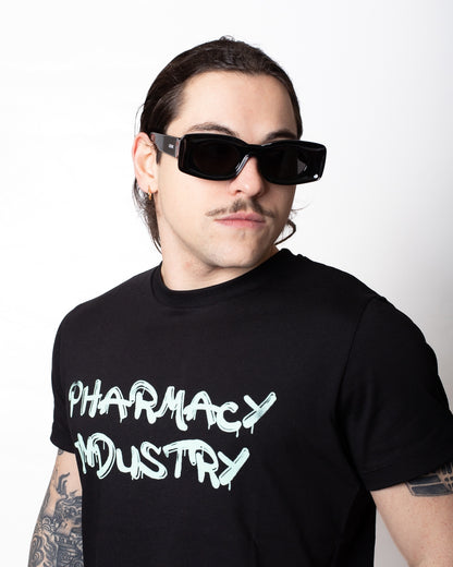 T-Shirt Pharmacy Industry con logo spray uomo