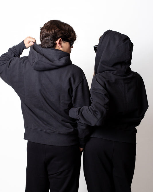 Felpa MSGM fullzip con logo signature ricamato