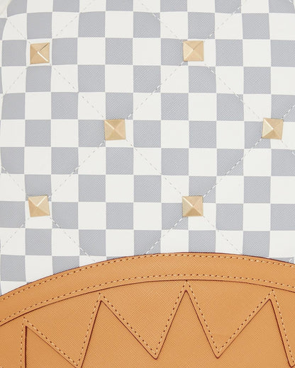 Zaino Sprayground bianco "CREAM HENNY QUILT PUFF BACKPACK"