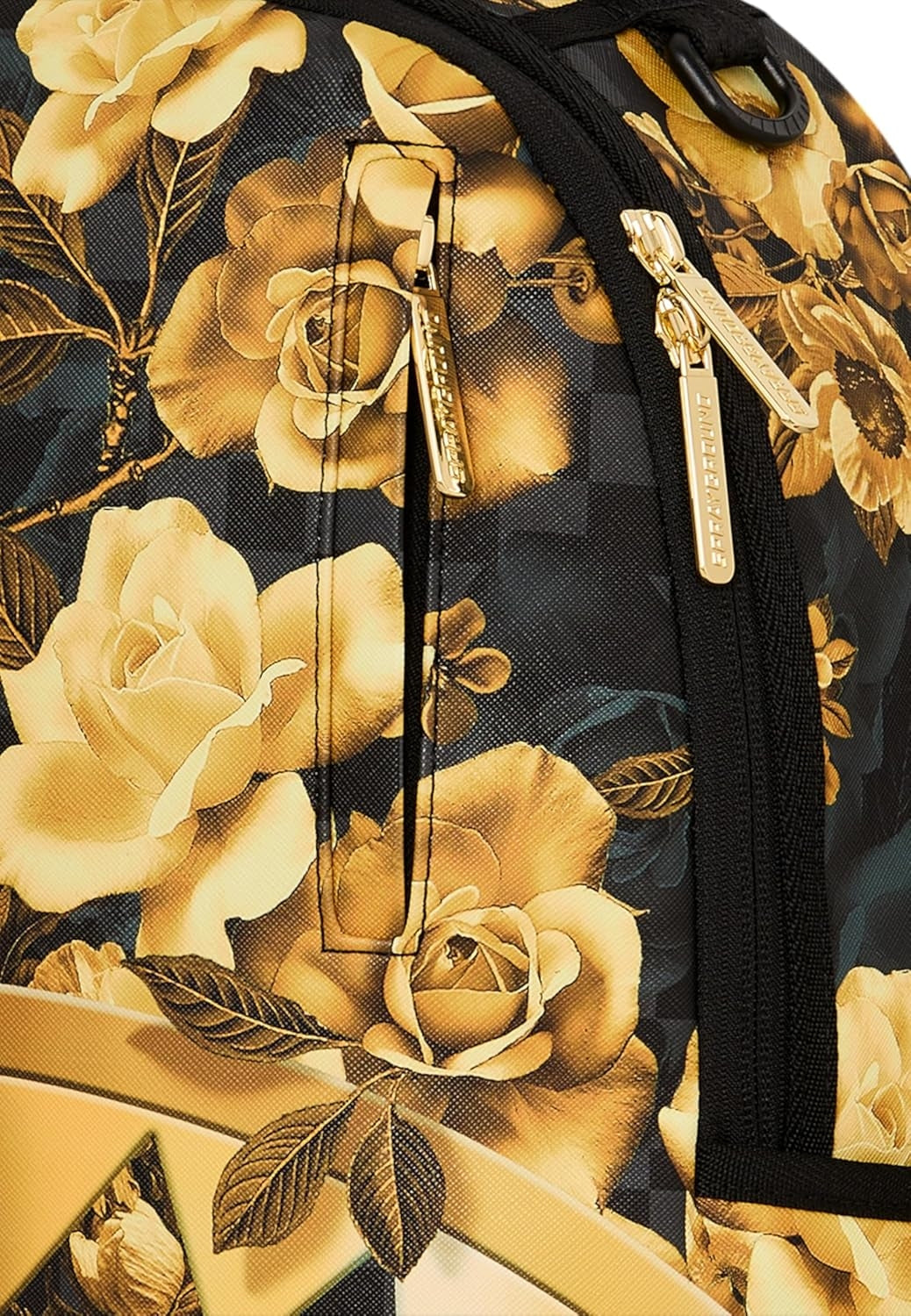 Zaino Sprayground nero Gold floral remix backpack