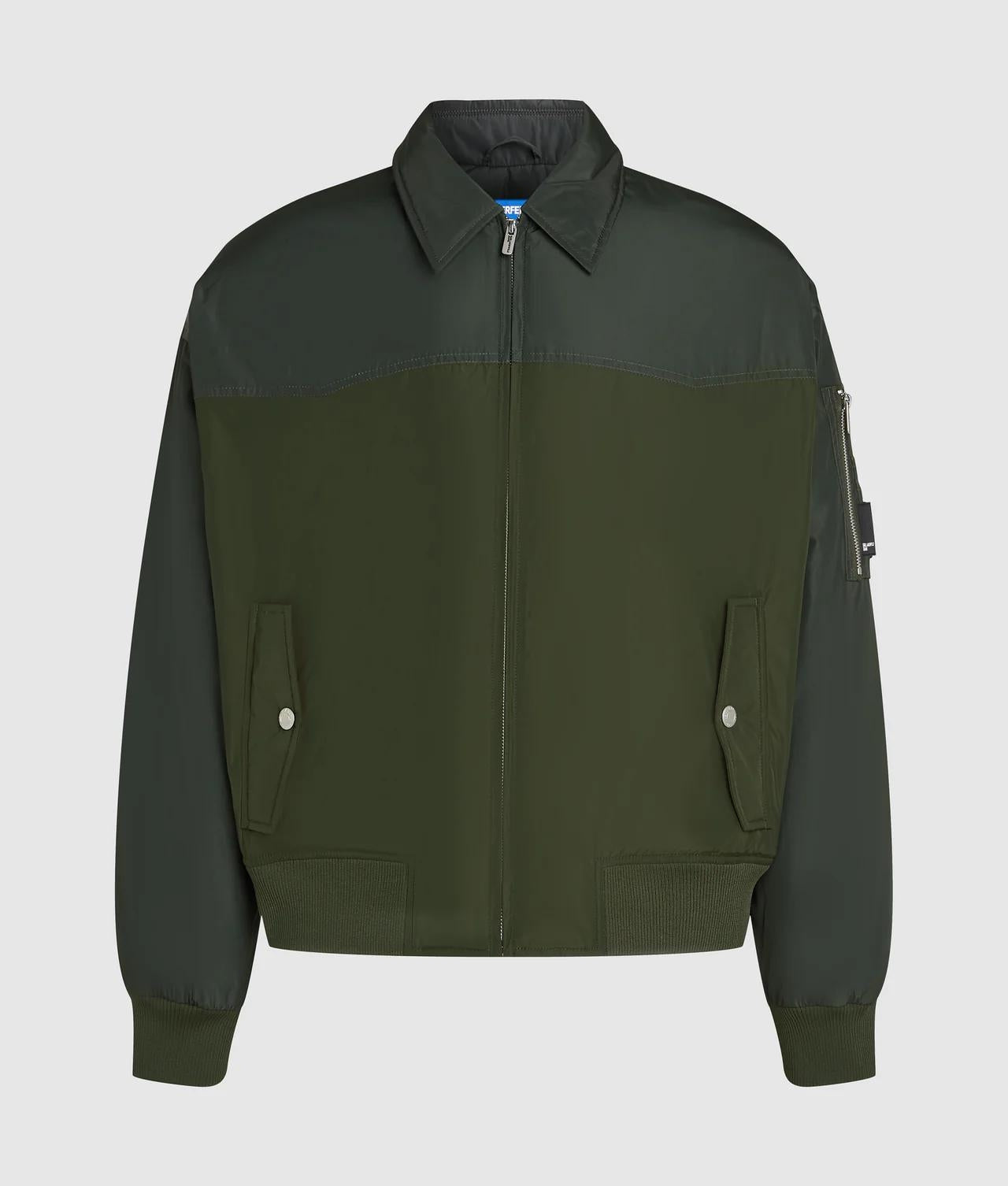  Giubbotto Karl Lagerfeld padded bomber uomo
