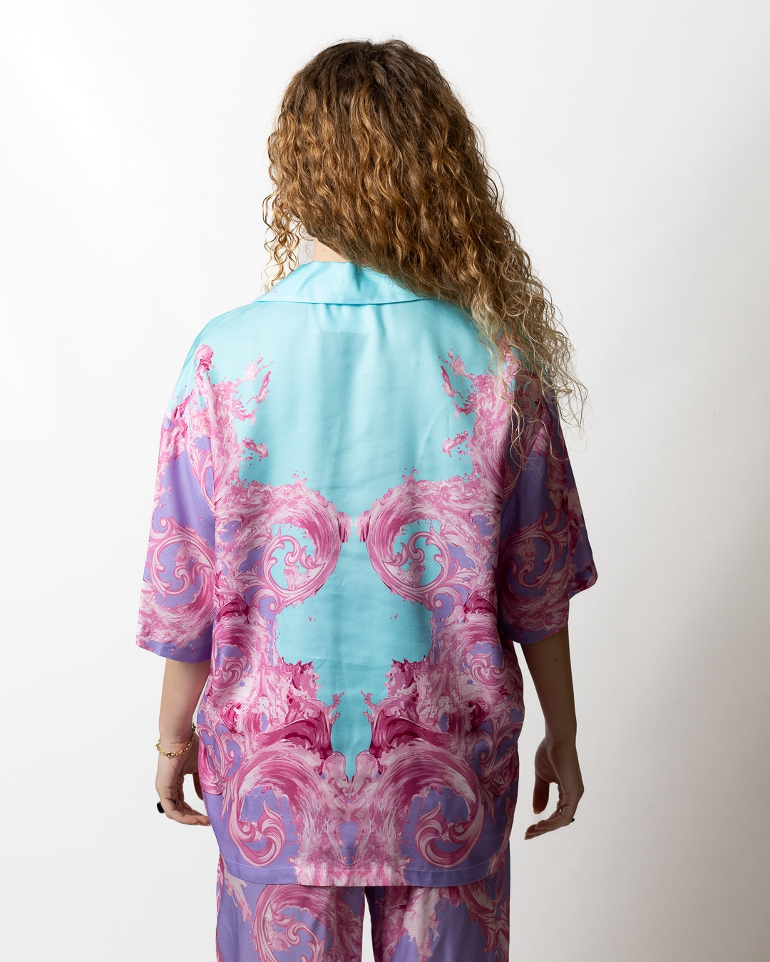 Camicia Versace Jeans Couture "Wave Baroque" donna