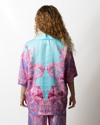 Camicia Versace Jeans Couture "Wave Baroque" donna