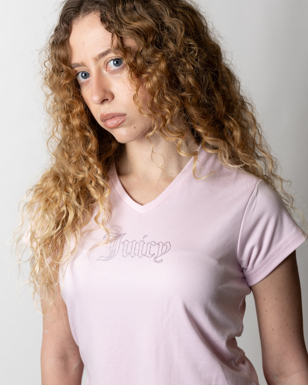 T-Shirt Juicy Couture "V neck" donna