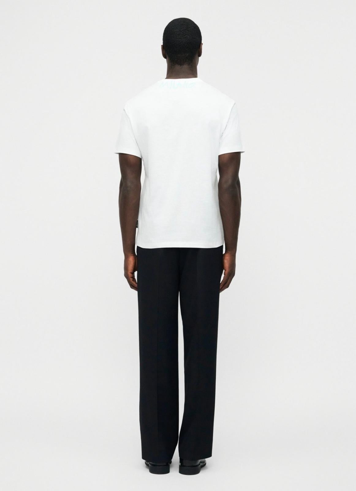 T-Shirt Just Cavalli girocollo con logo sul collo uomo