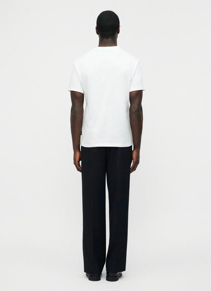 T-Shirt Just Cavalli girocollo con logo sul collo uomo