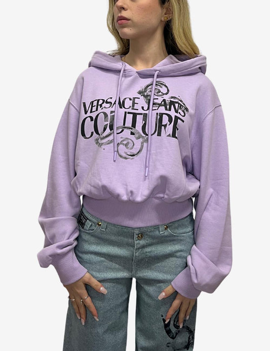 Felpa Versace Jeans Couture con logo donna
