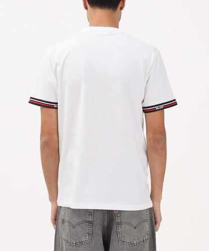 T-Shirt GCDS Essentials "Logo Tape" uomo