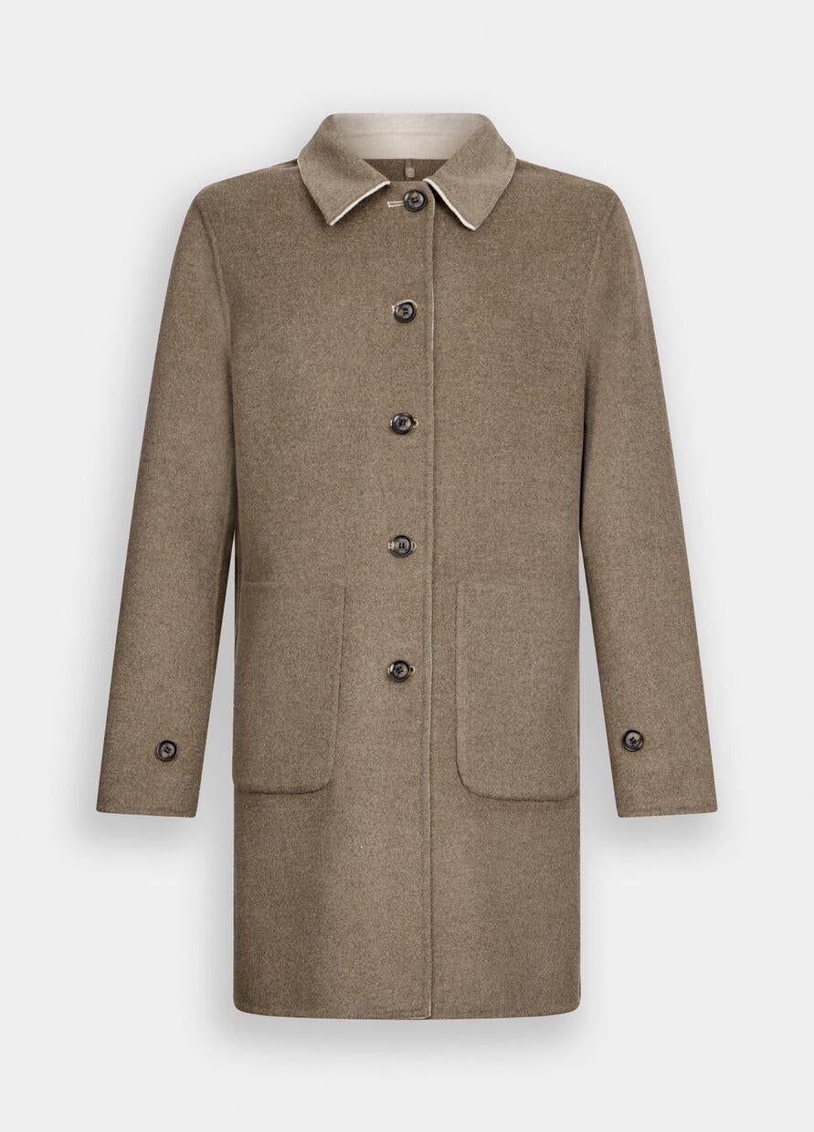 Cappotto Liu Jo reversibile in misto lana uomo