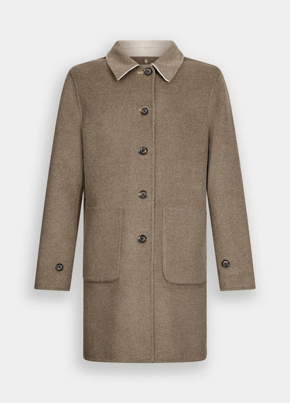 Cappotto Liu Jo reversibile in misto lana uomo