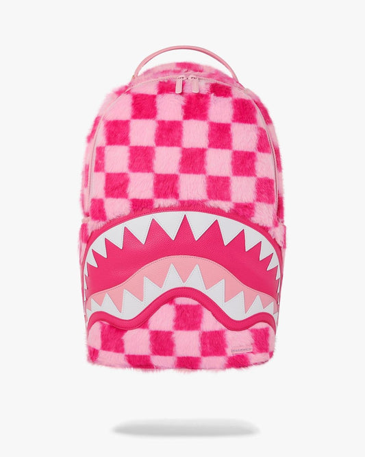 Zaino Sprayground fucsia "PINK FUR CHECK BACKPACK"