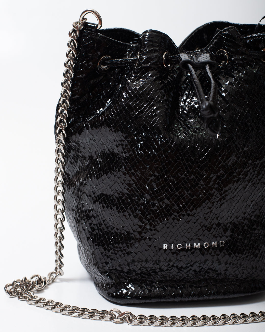Borsa Richmond bucket con coulisse donna