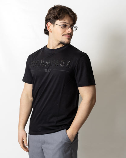 T-Shirt Richmond X con logo strass uomo