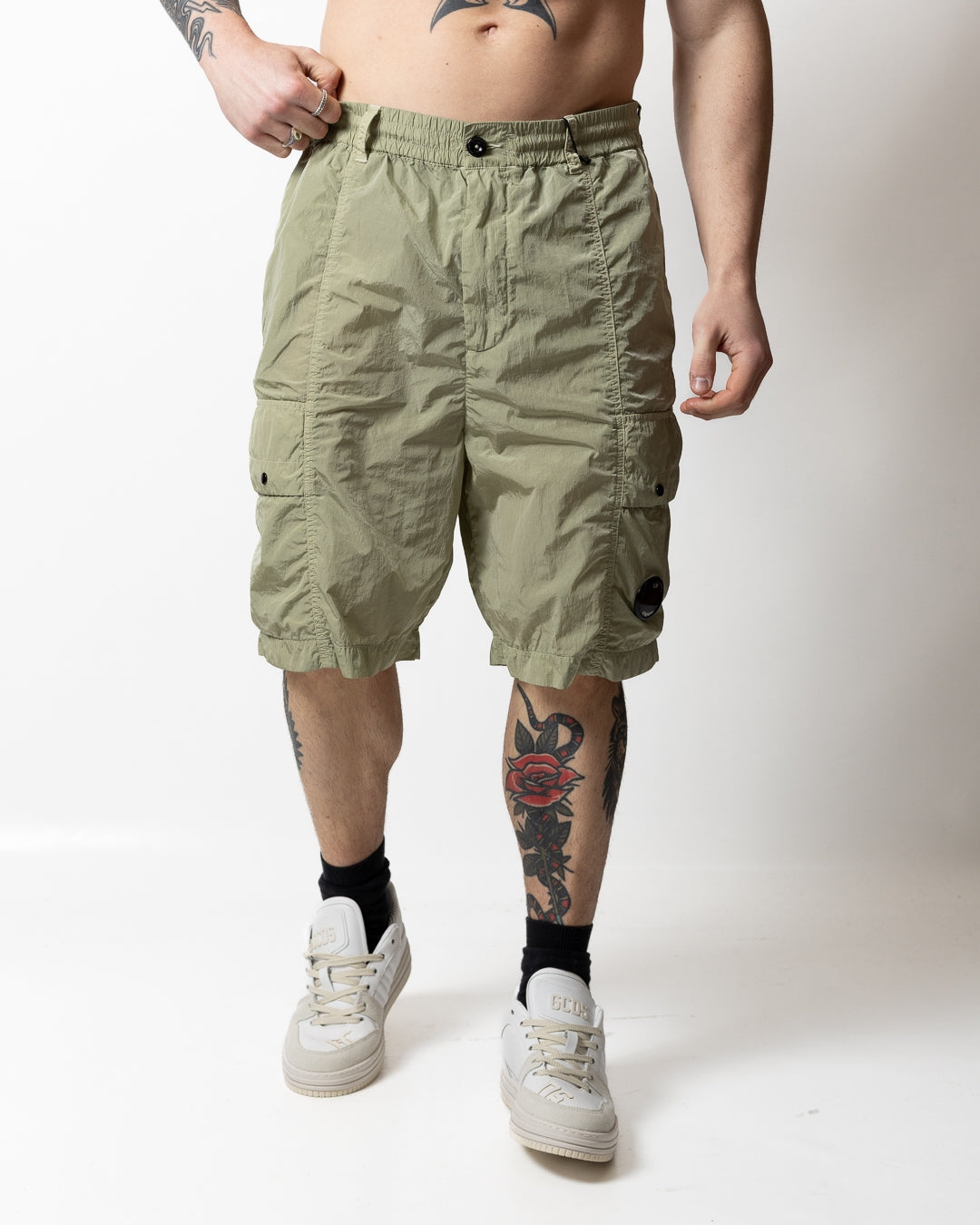 Bermuda C.P. Company cargo in nylon uomo