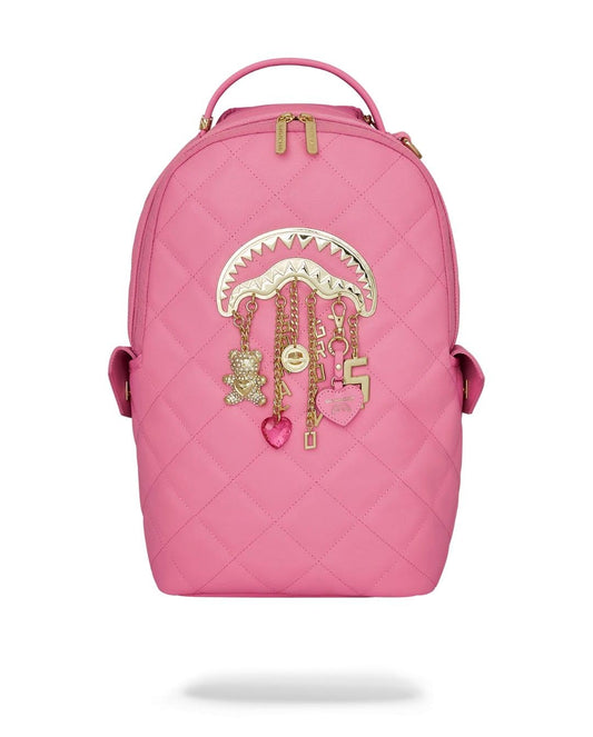 Zaino Sprayground fucsia hanging charms dlxsv backpack
