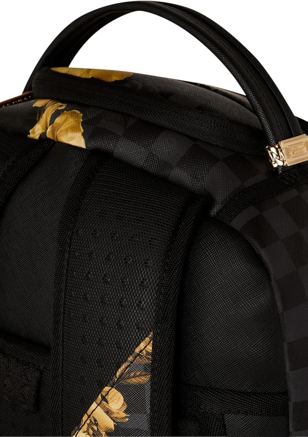 Zaino Sprayground nero Gold floral remix backpack