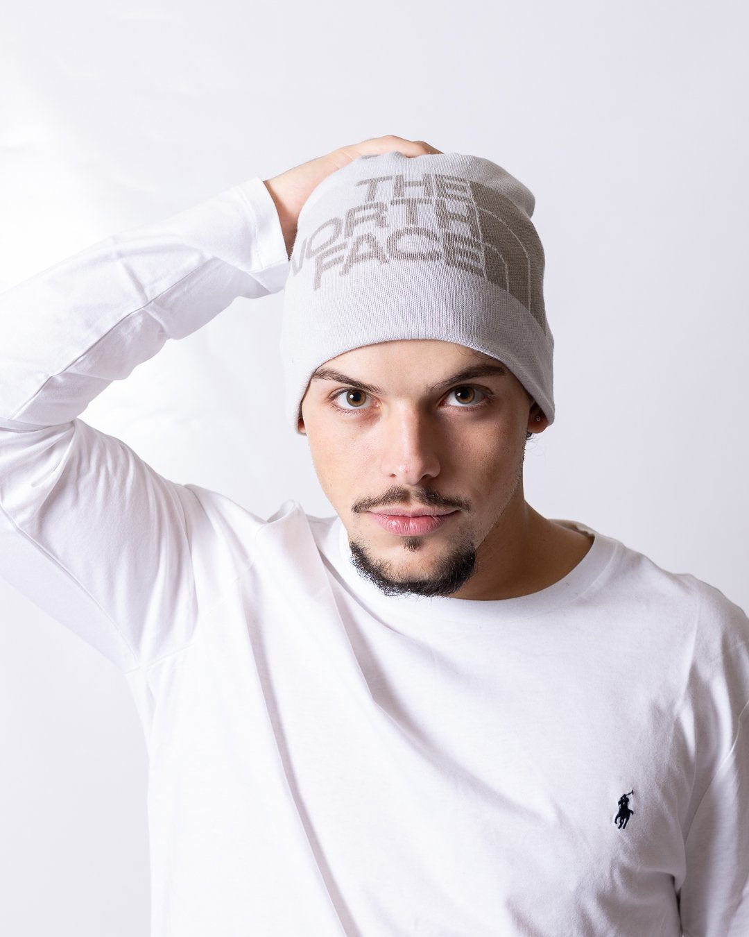 Cappello The North Face logo jacquard 