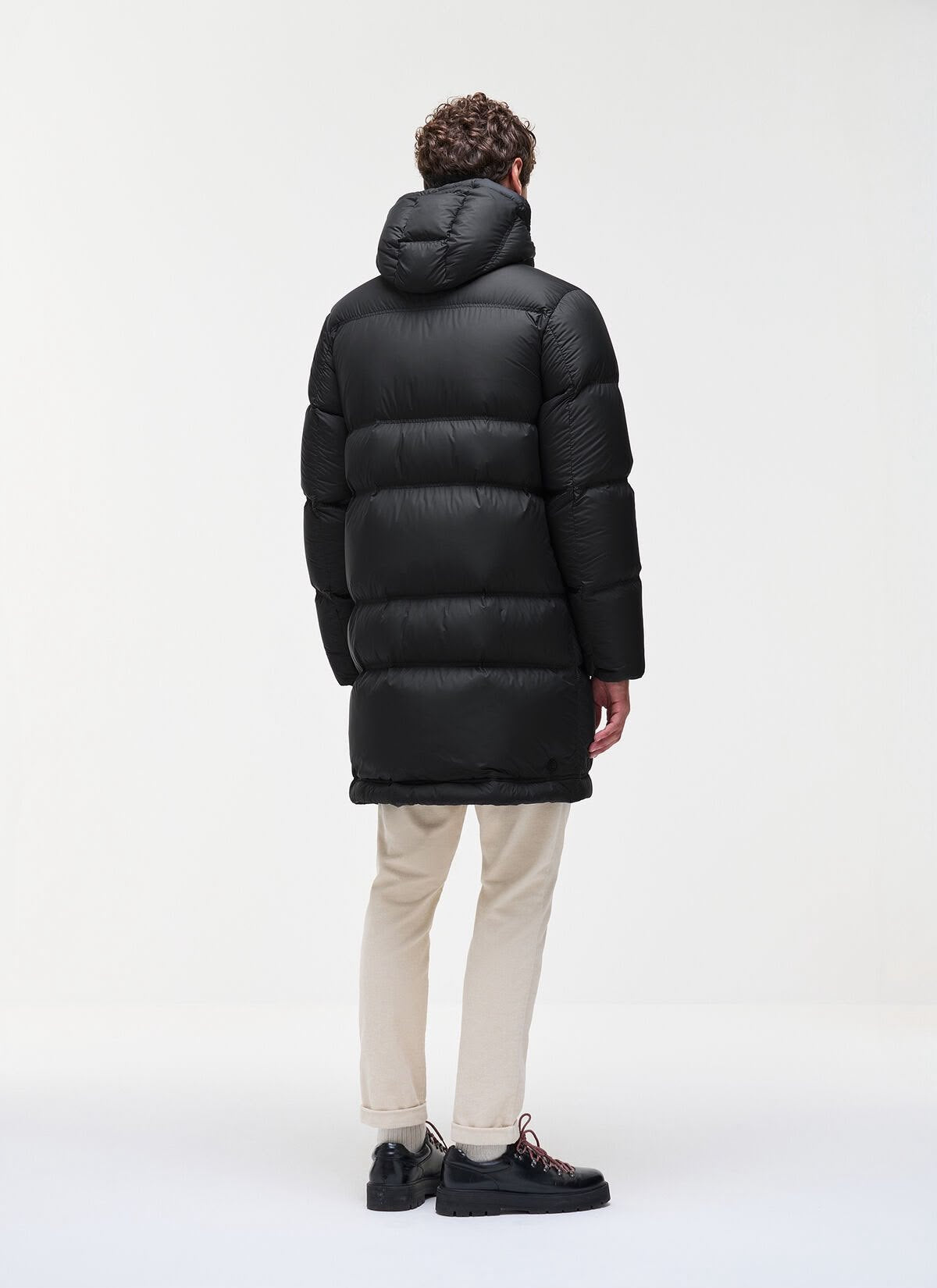 Piumino Colmar lungo puffy con cappuccio staccabile uomo
