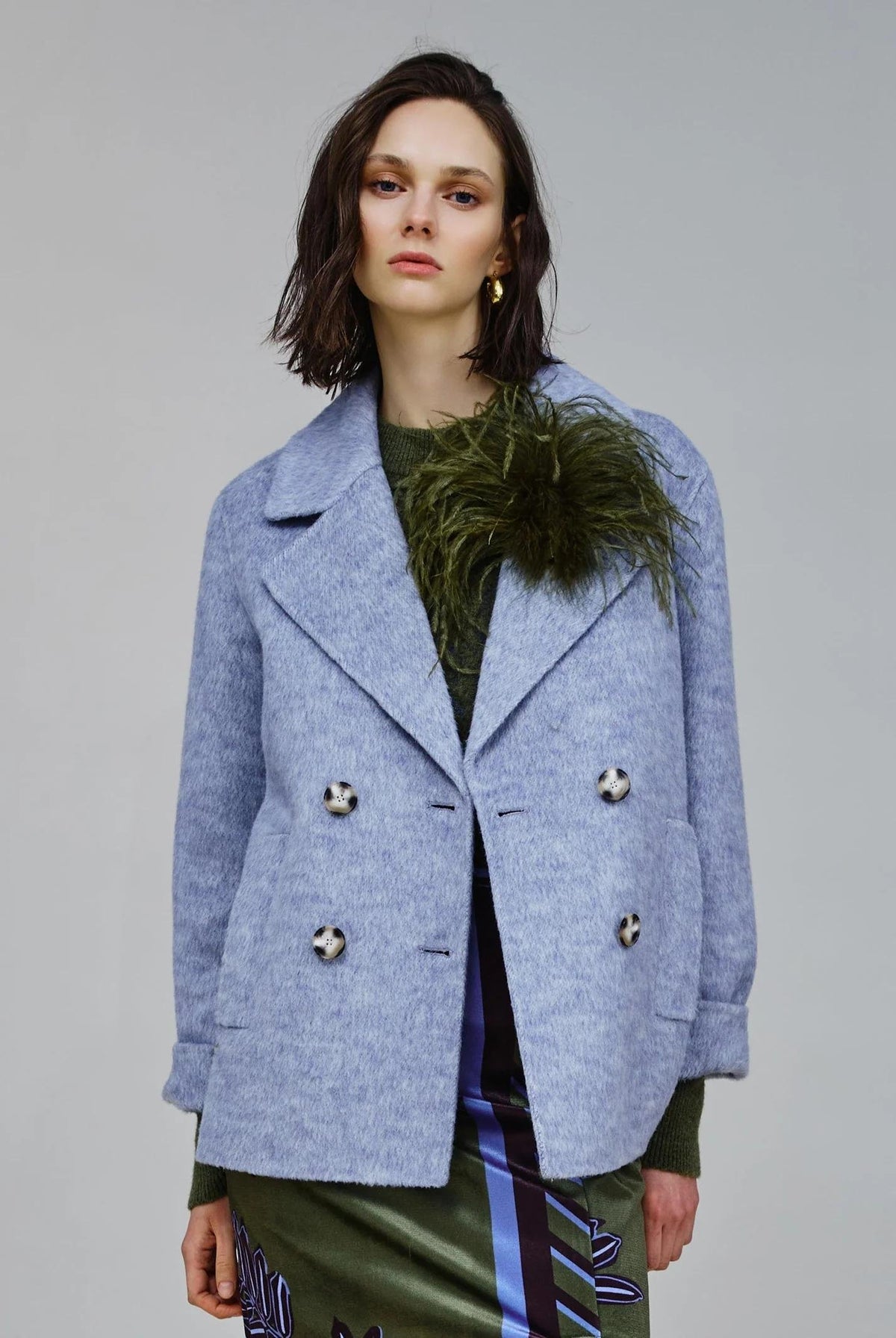Cappotto Nenette in lana "Vasto"
