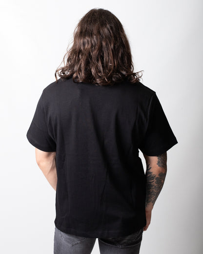 T-Shirt Richmond X con stampa, ricamo e strass uomo