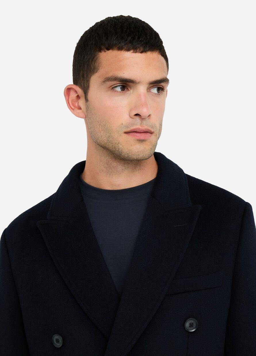 Cappotto Liu Jo doppiopetto in lana e cashmere uomo